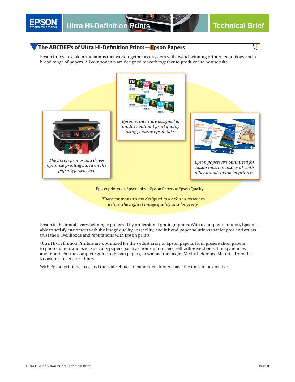 Epson Ultra Hi-Definition Printer User Manual | Page 8 / 11