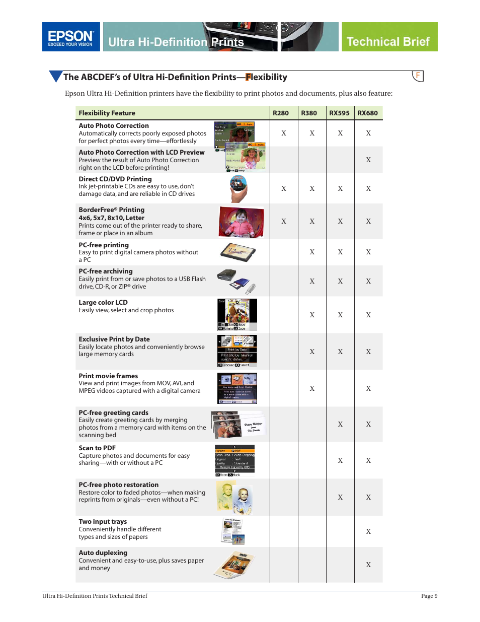 Epson Ultra Hi-Definition Printer User Manual | Page 9 / 11