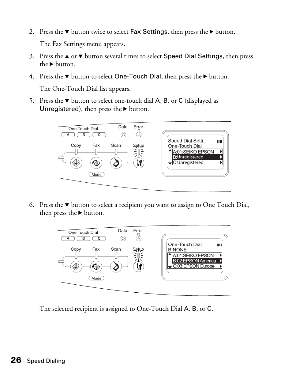 Epson AcuLaser CX11NF User Manual | Page 26 / 64