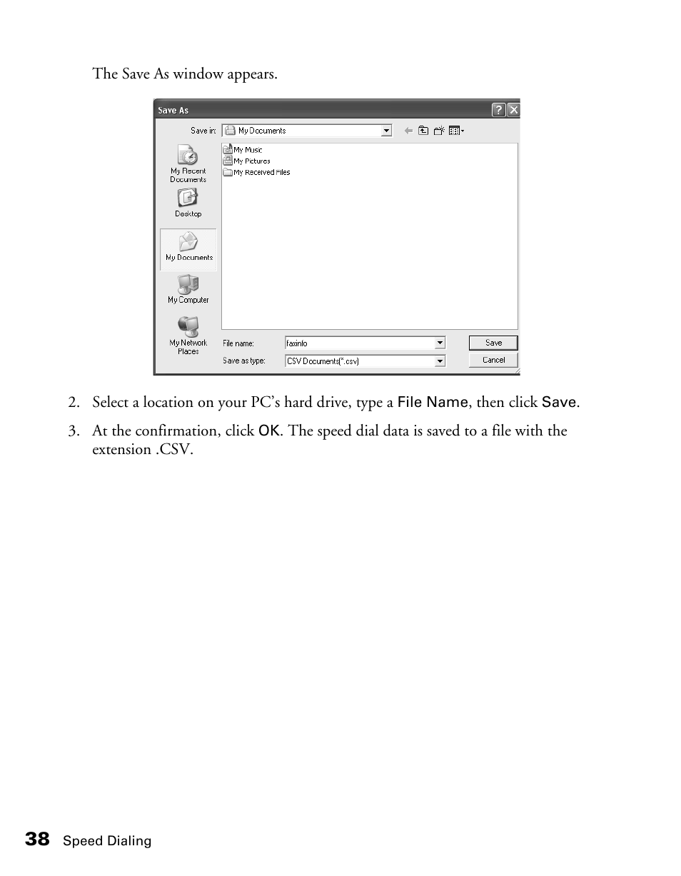 Epson AcuLaser CX11NF User Manual | Page 38 / 64