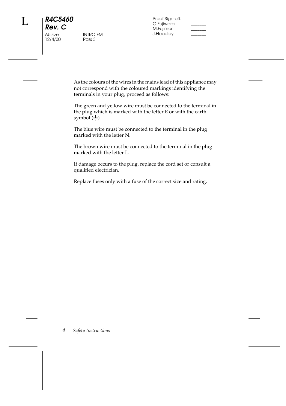 Epson 1640XL User Manual | Page 12 / 167