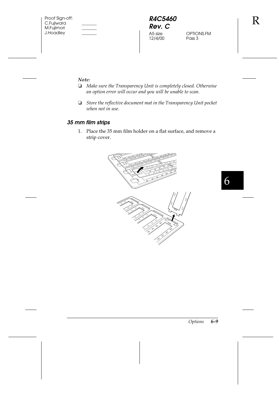 35 mm film strips | Epson 1640XL User Manual | Page 125 / 167