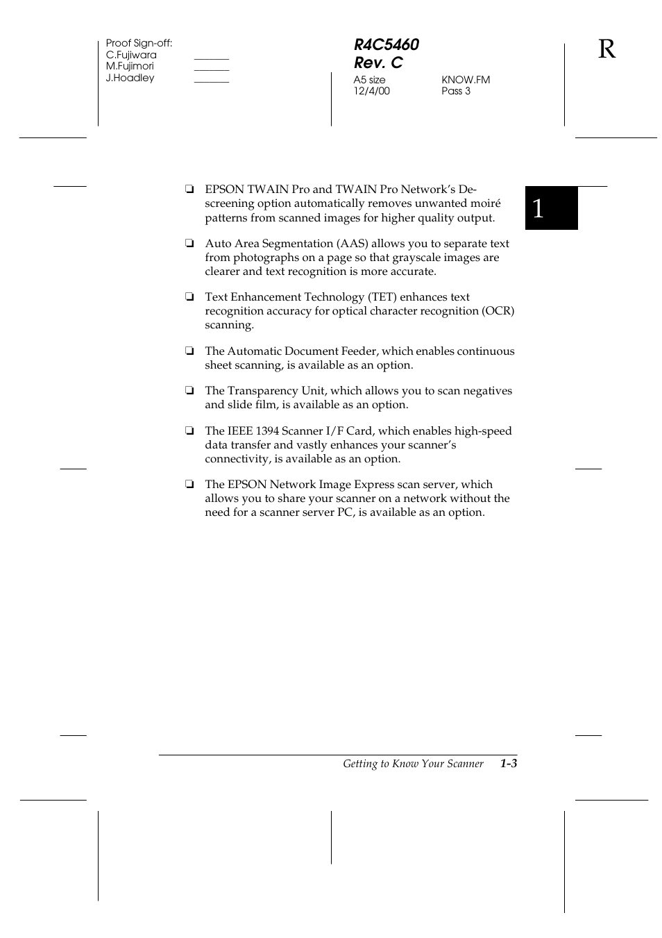 Epson 1640XL User Manual | Page 15 / 167