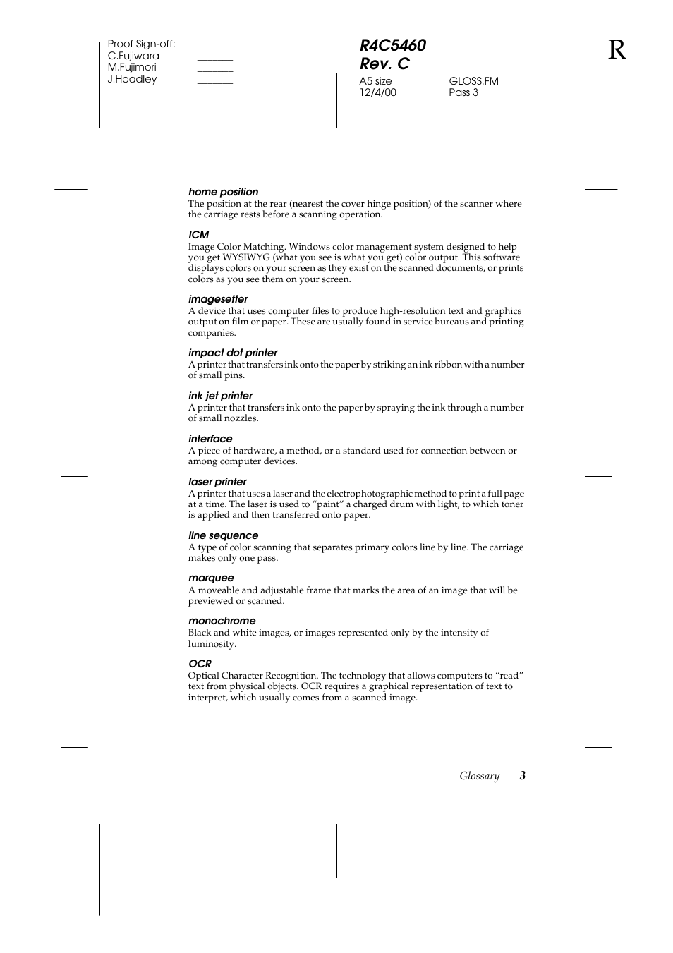 Epson 1640XL User Manual | Page 159 / 167