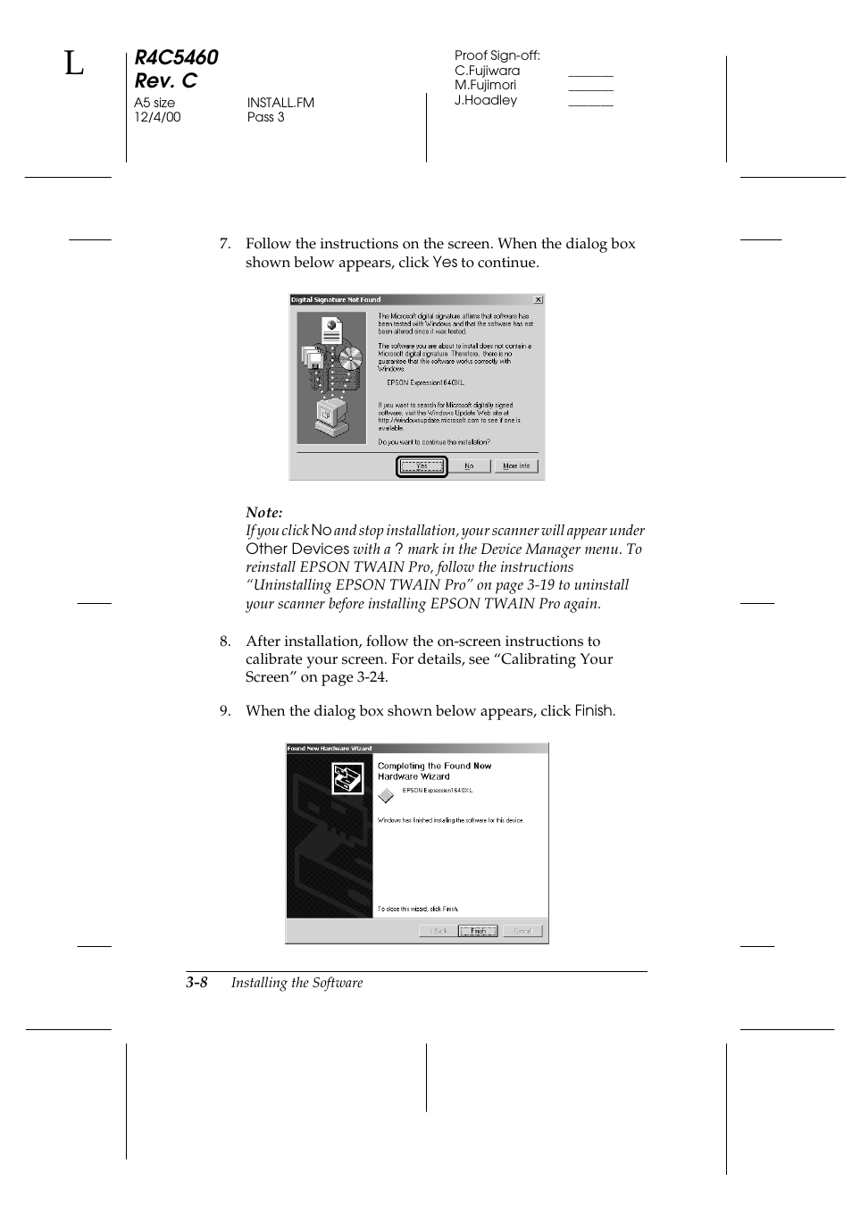 Epson 1640XL User Manual | Page 46 / 167