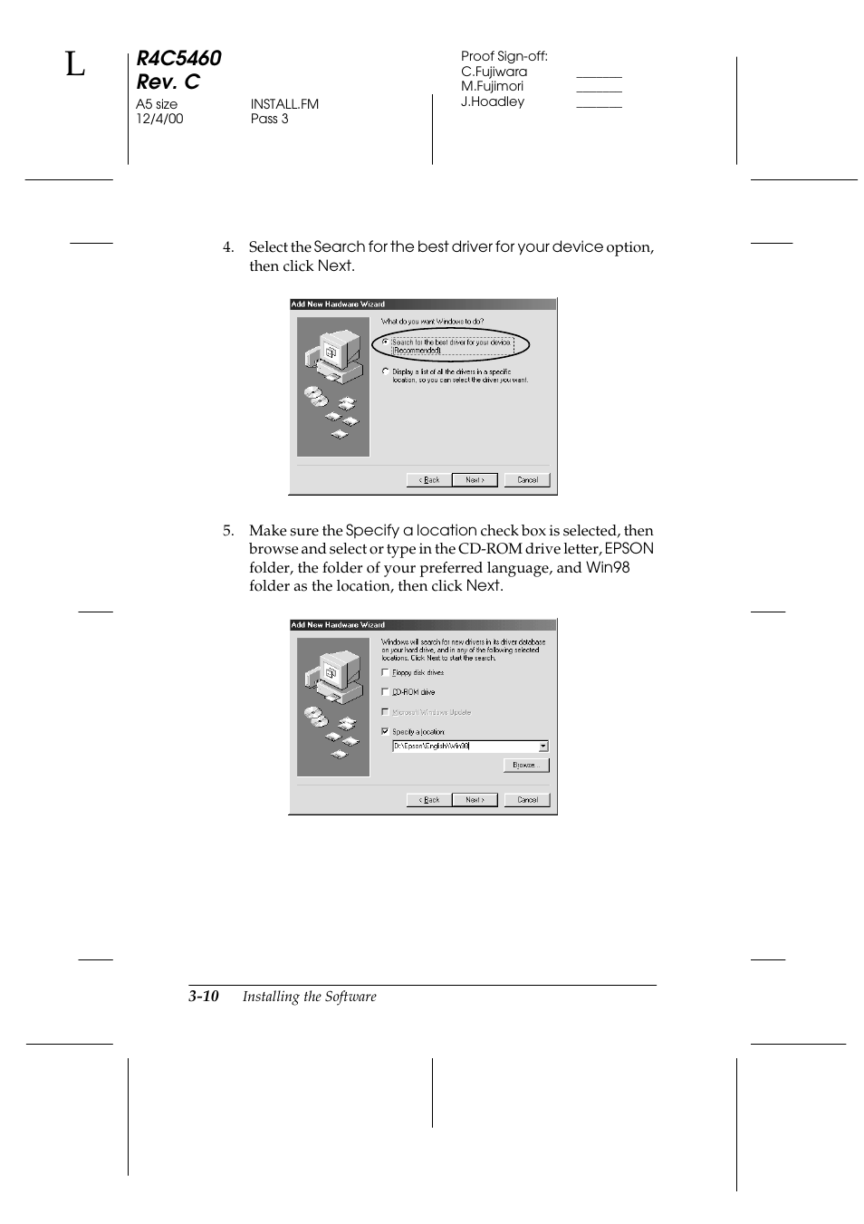 Epson 1640XL User Manual | Page 48 / 167