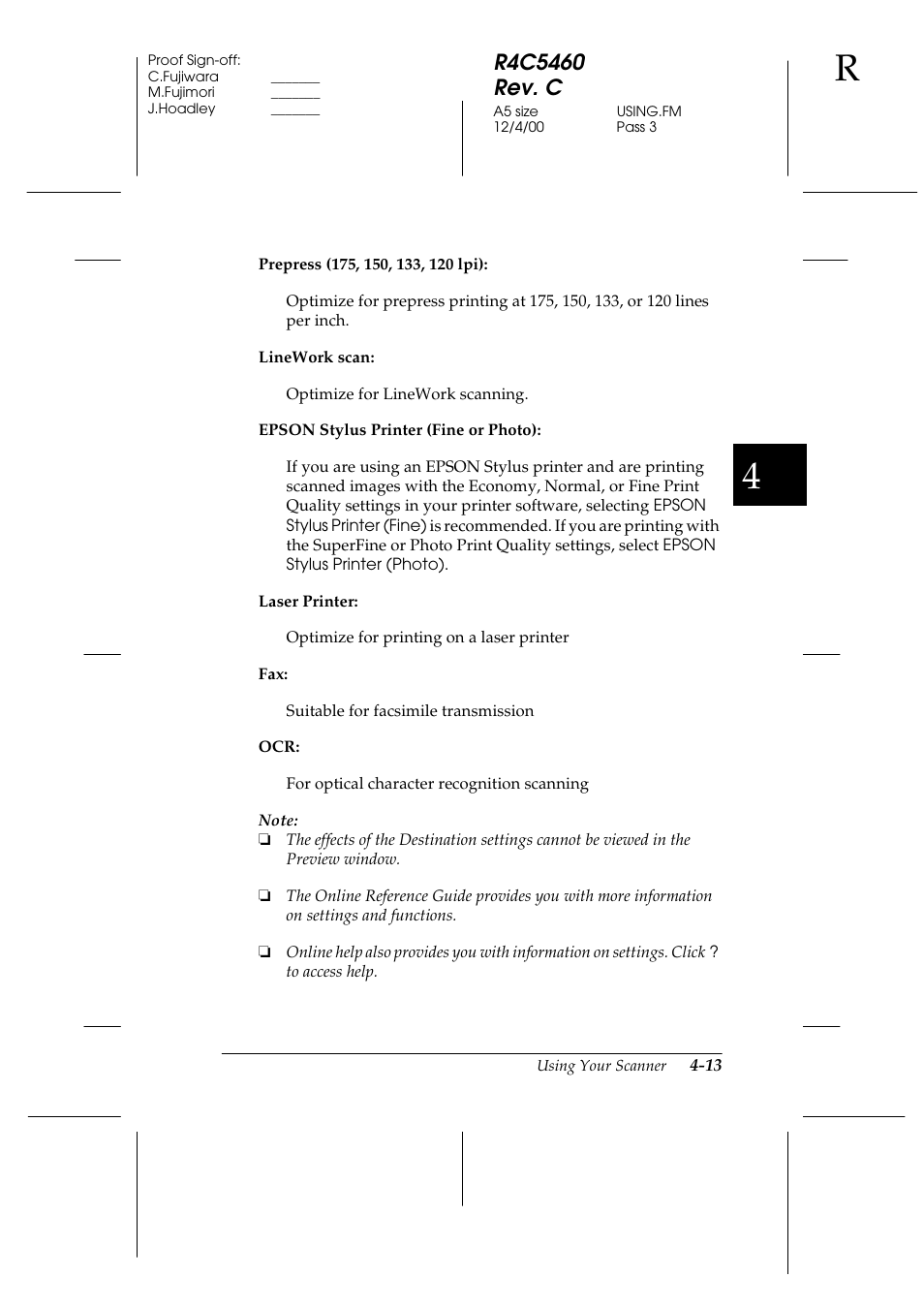 Epson 1640XL User Manual | Page 79 / 167