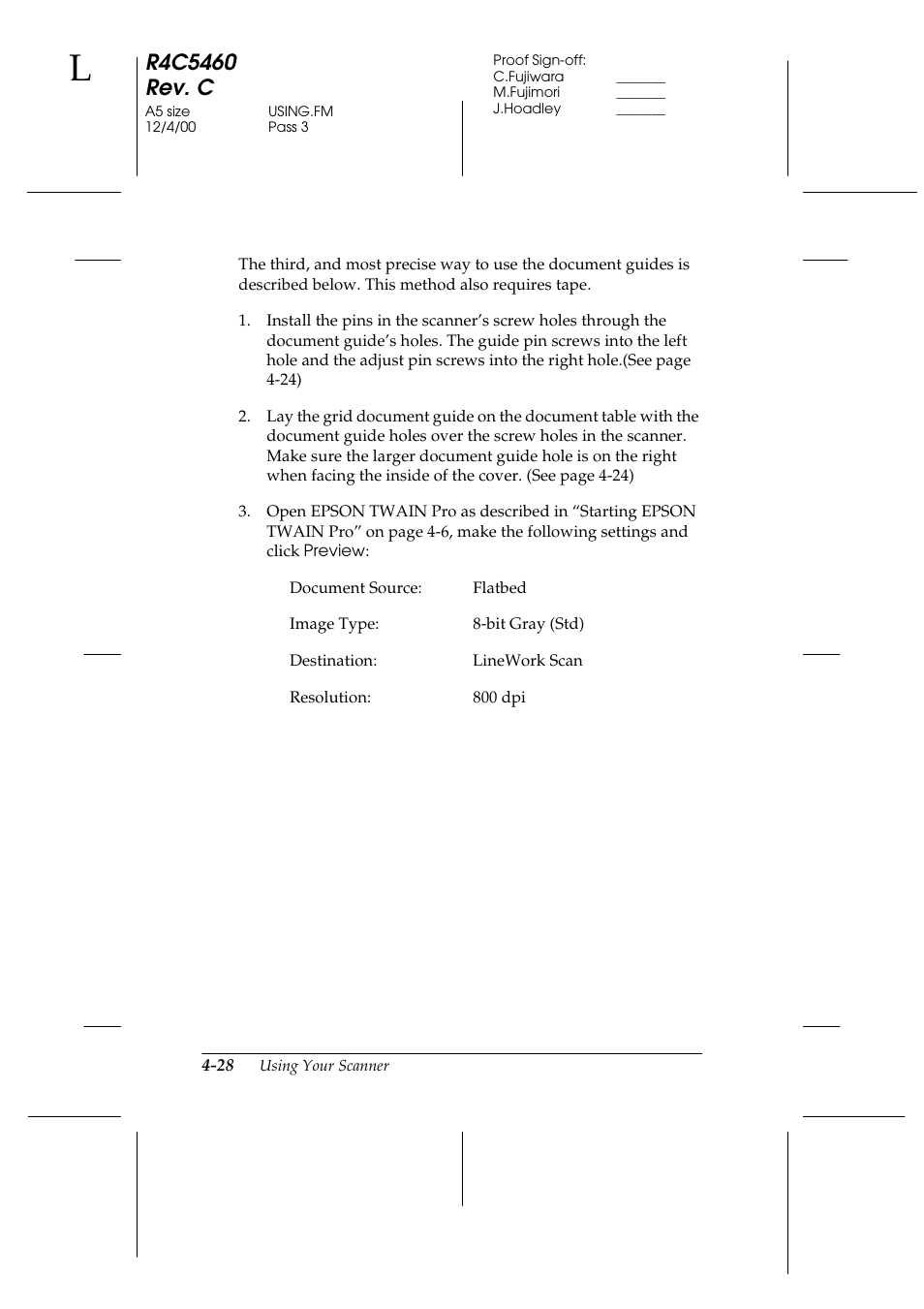 Epson 1640XL User Manual | Page 94 / 167