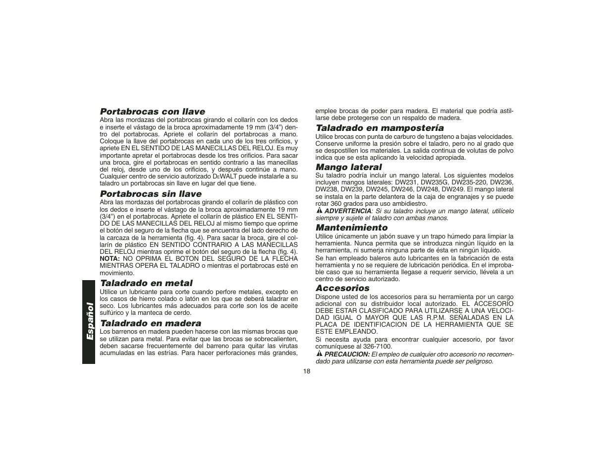 Epson DW217 User Manual | Page 20 / 23