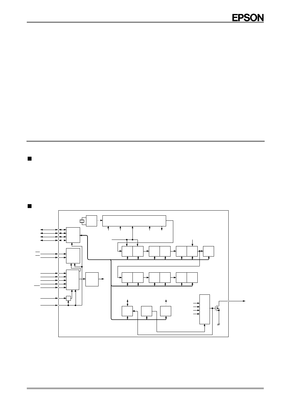 Bit parallel interface real time clock module, Overview, Block diagram | Epson RTC-72421 A User Manual | Page 4 / 25