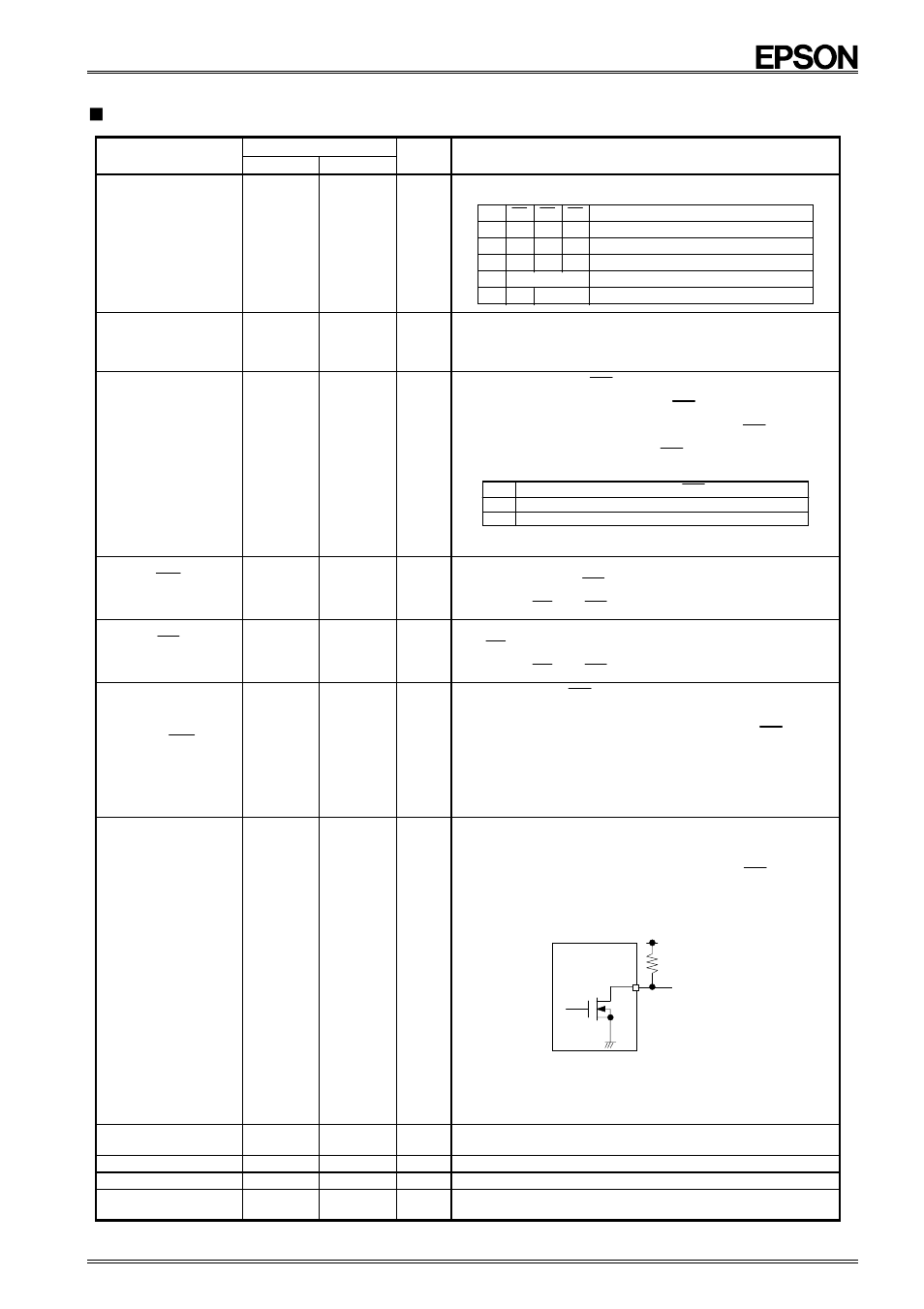 Terminal functions | Epson RTC-72421 A User Manual | Page 6 / 25