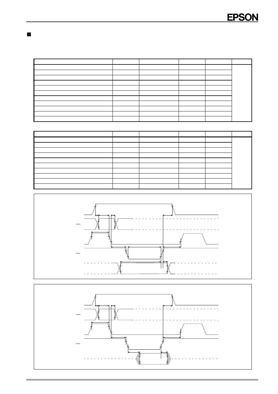 Switching characteristics (ac characteristics), When ale is used | Epson RTC-72421 A User Manual | Page 8 / 25