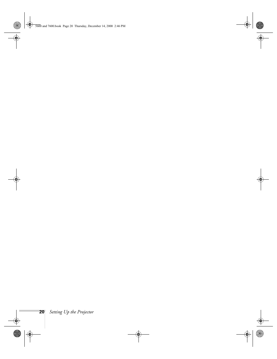 Epson 5600p User Manual | Page 26 / 114