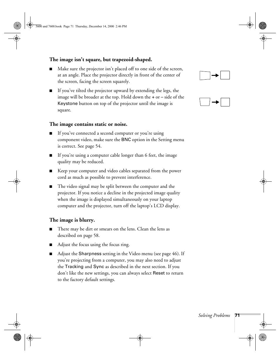 Epson 5600p User Manual | Page 77 / 114