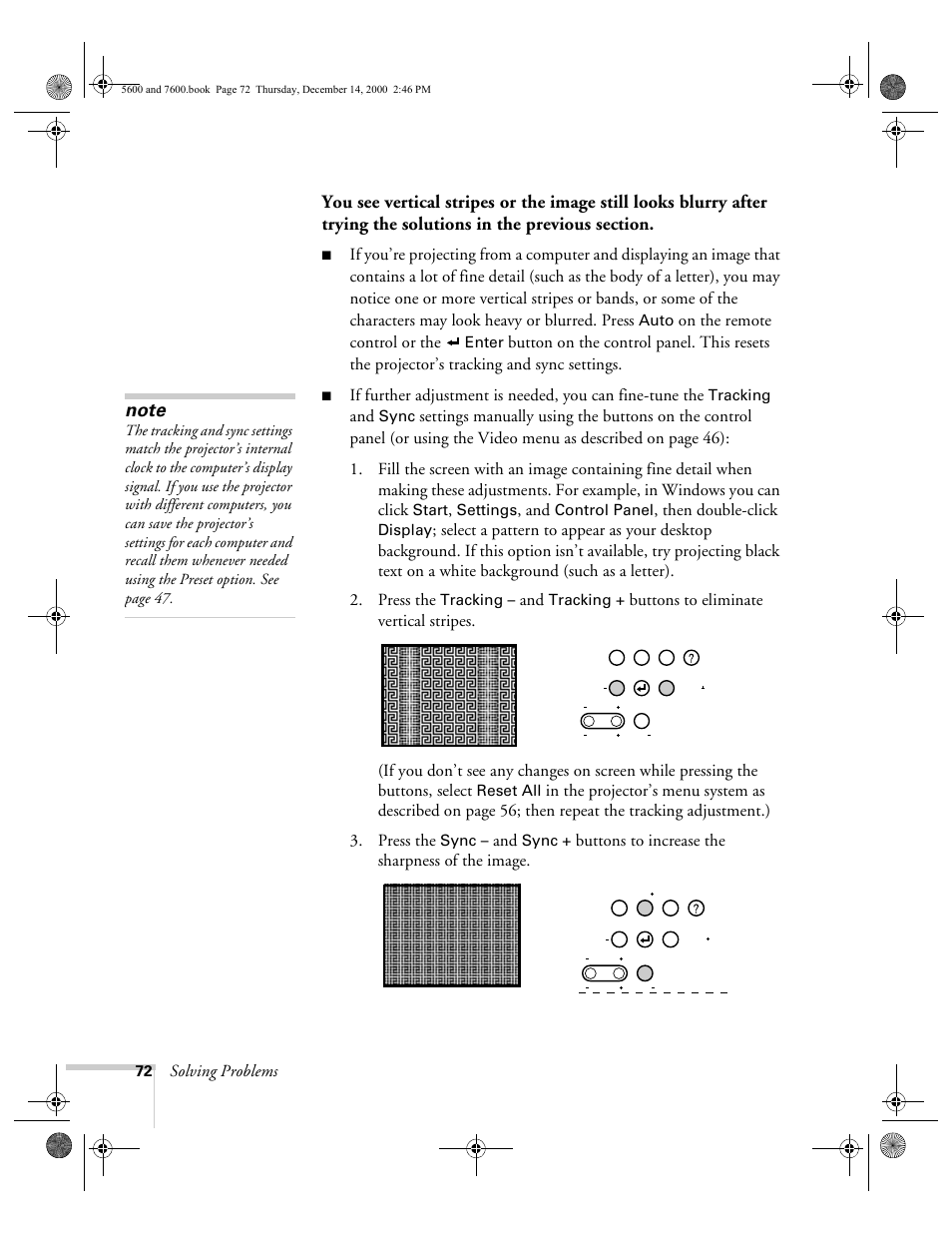 Epson 5600p User Manual | Page 78 / 114