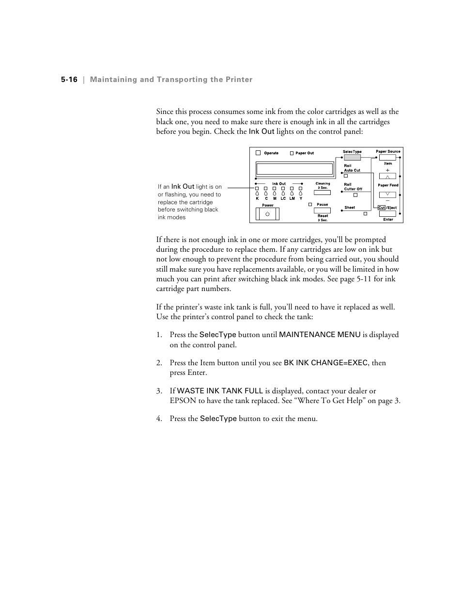 Epson 10600 User Manual | Page 145 / 183