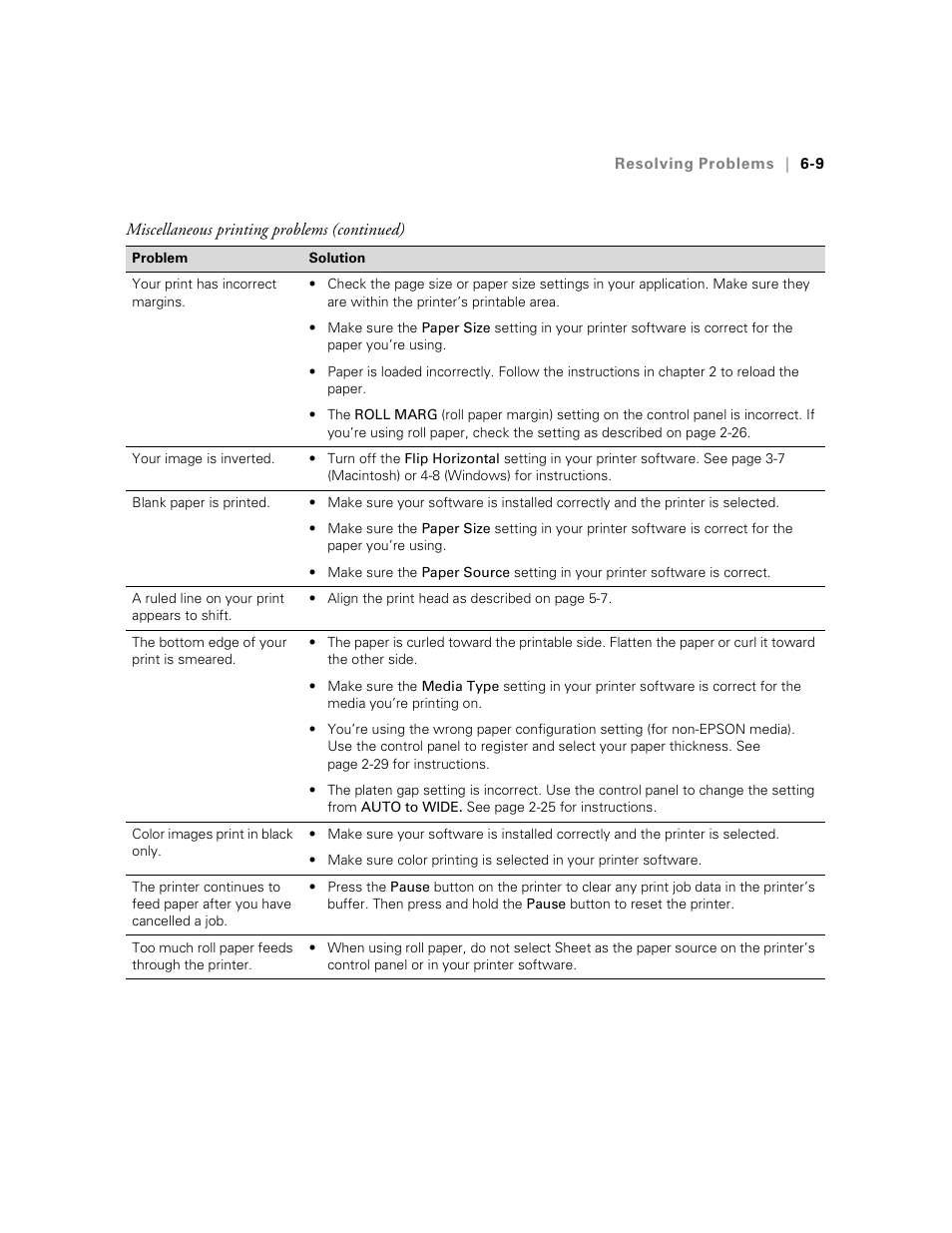 Epson 10600 User Manual | Page 166 / 183