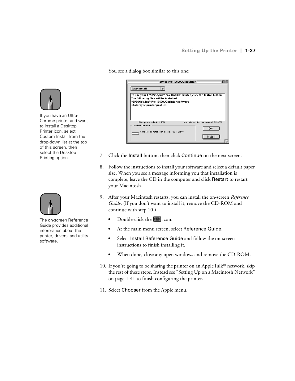 Epson 10600 User Manual | Page 42 / 183