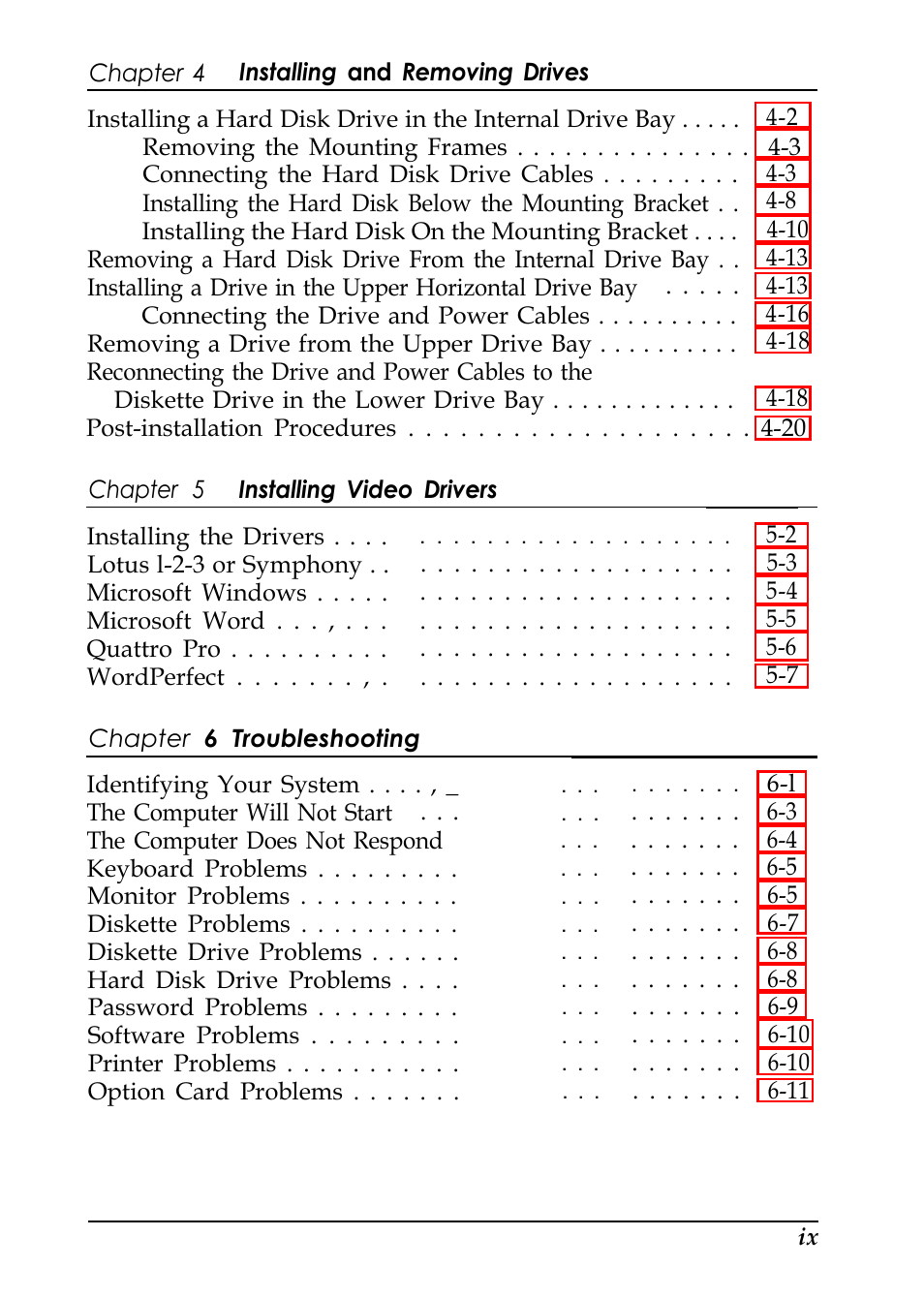Epson EL 486UC User Manual | Page 10 / 132