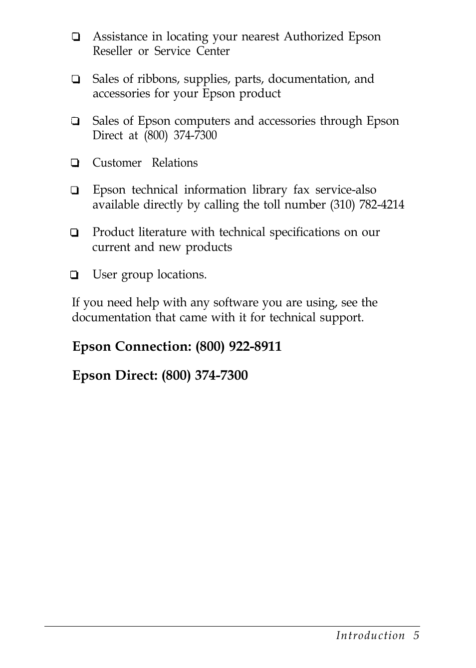 Epson EL 486UC User Manual | Page 16 / 132