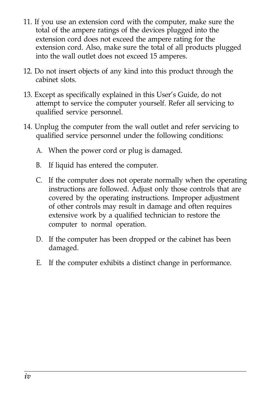 Epson EL 486UC User Manual | Page 5 / 132
