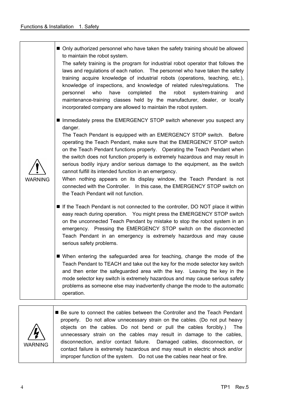 Epson TP1 User Manual | Page 14 / 112