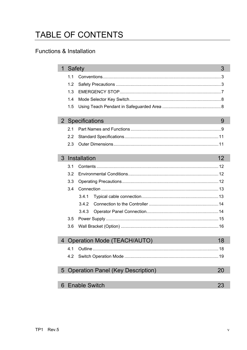 Epson TP1 User Manual | Page 7 / 112