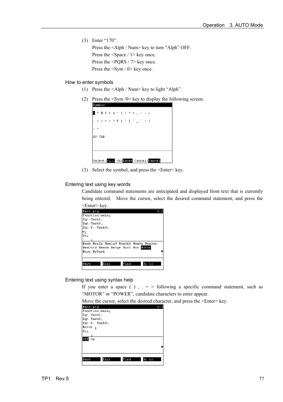 Epson TP1 User Manual | Page 87 / 112