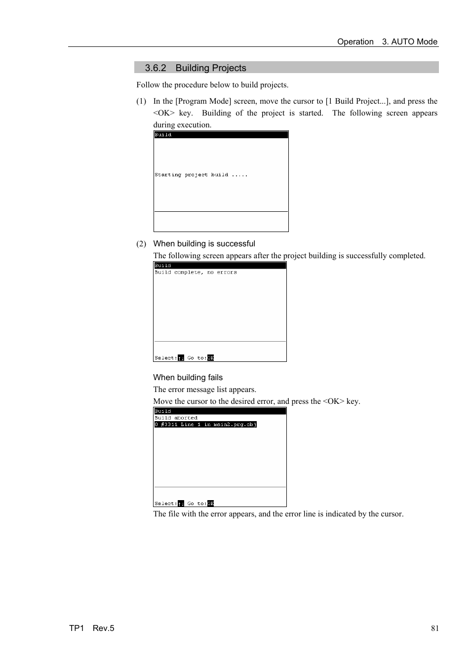 2 building projects | Epson TP1 User Manual | Page 91 / 112