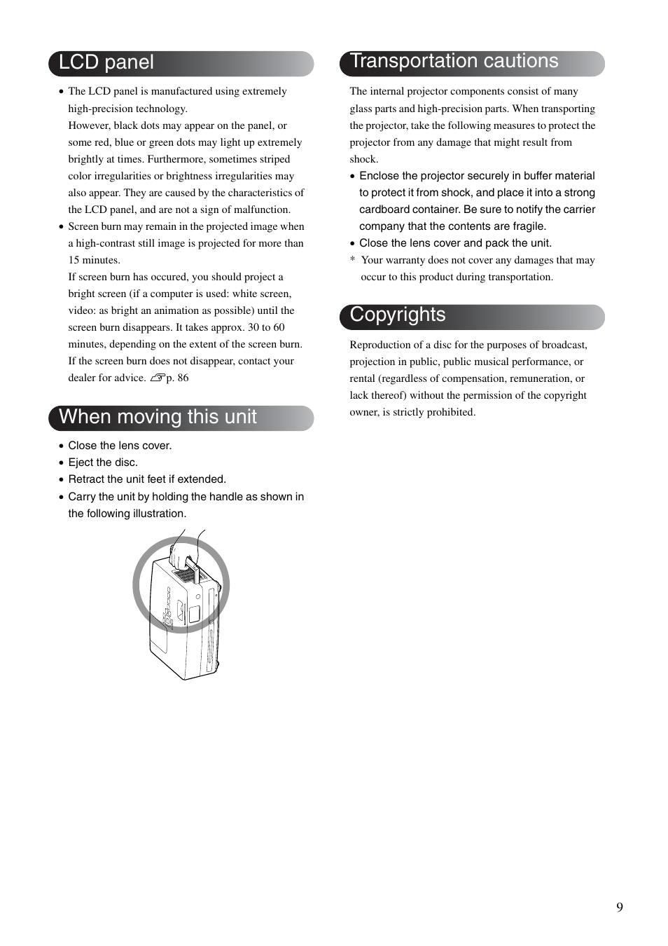 Epson EB-W8D User Manual | Page 11 / 91
