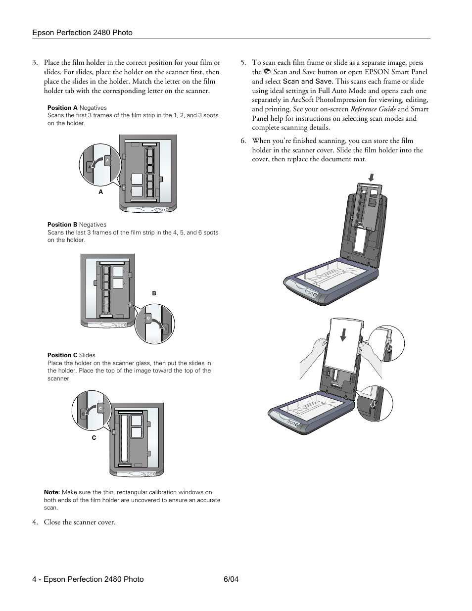 Epson PERFECTION 2480 User Manual | Page 4 / 6