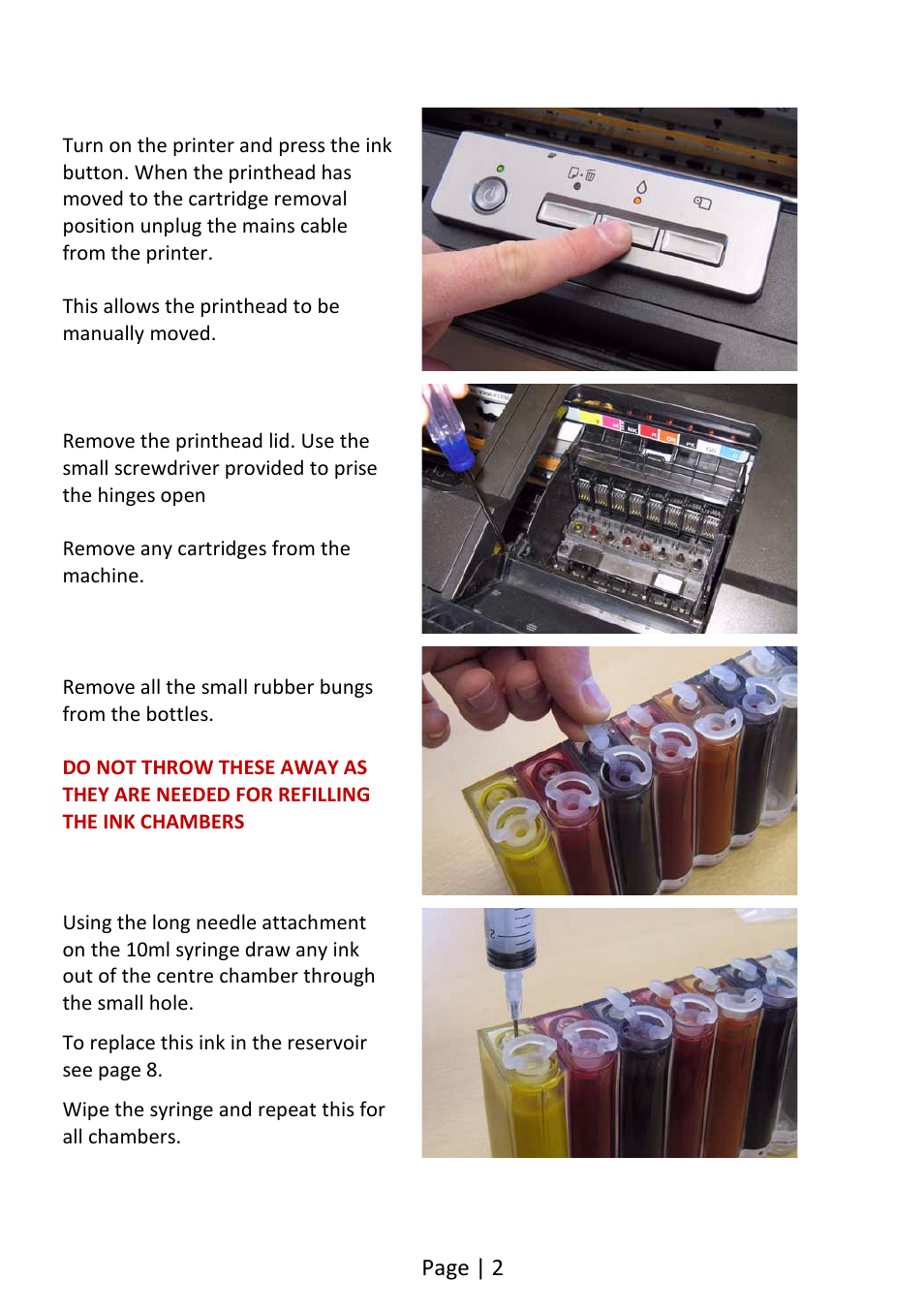 Epson EASY FLOW IV R1900 User Manual | Page 2 / 8