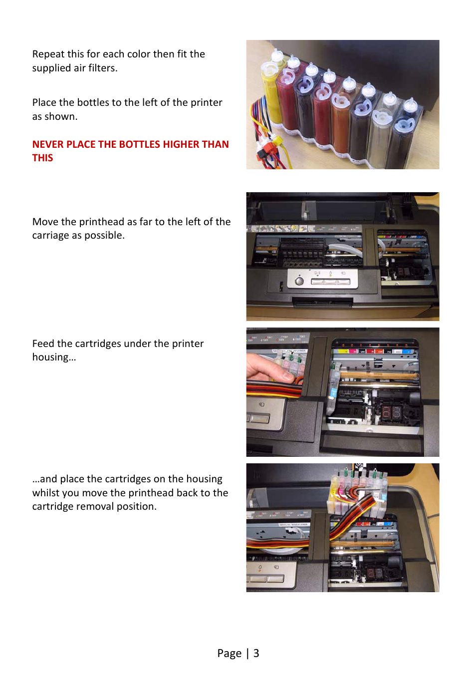 Epson EASY FLOW IV R1900 User Manual | Page 3 / 8