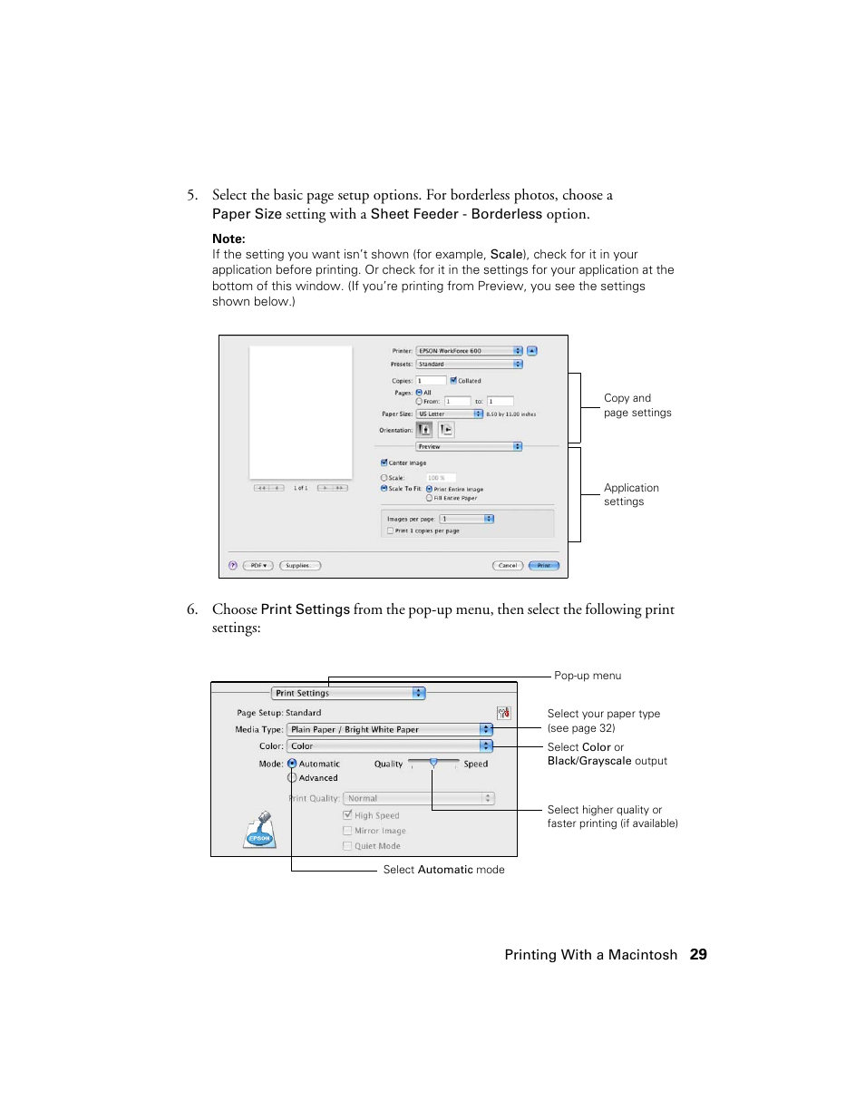 Epson WorkForce 600 Series User Manual | Page 29 / 56