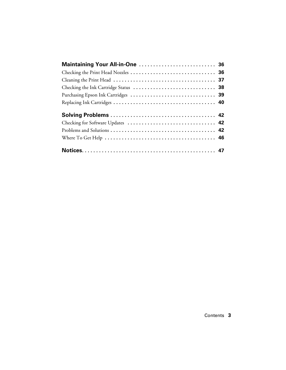 Epson WorkForce 600 Series User Manual | Page 3 / 56
