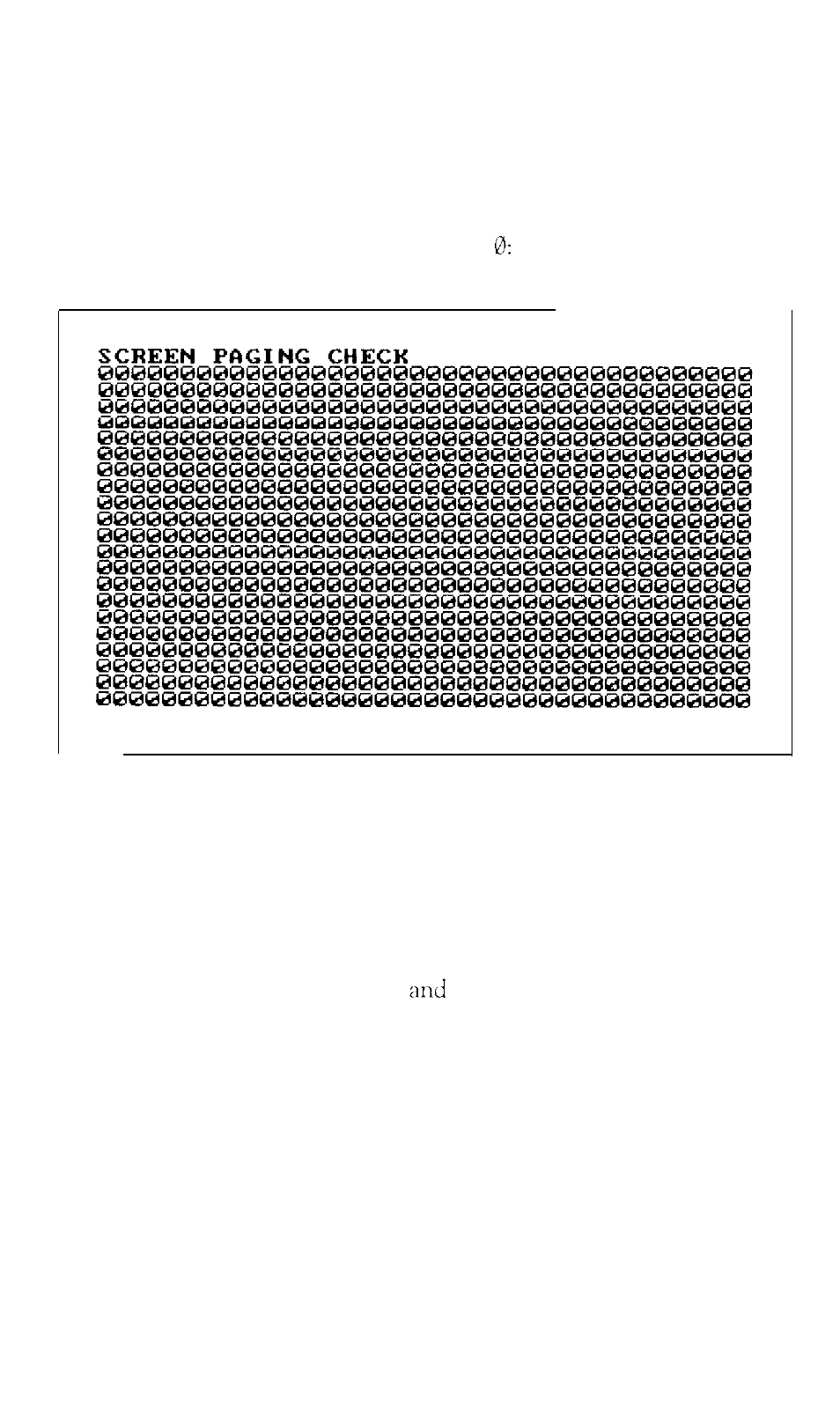 Screen paging check, Light pen check, Enter | Is the display correct (y/n) | Epson EQUITY Y14499113001 User Manual | Page 111 / 139
