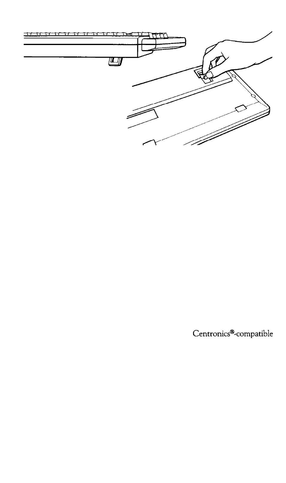 Connecting the printer, Parallel interface | Epson EQUITY Y14499113001 User Manual | Page 19 / 139