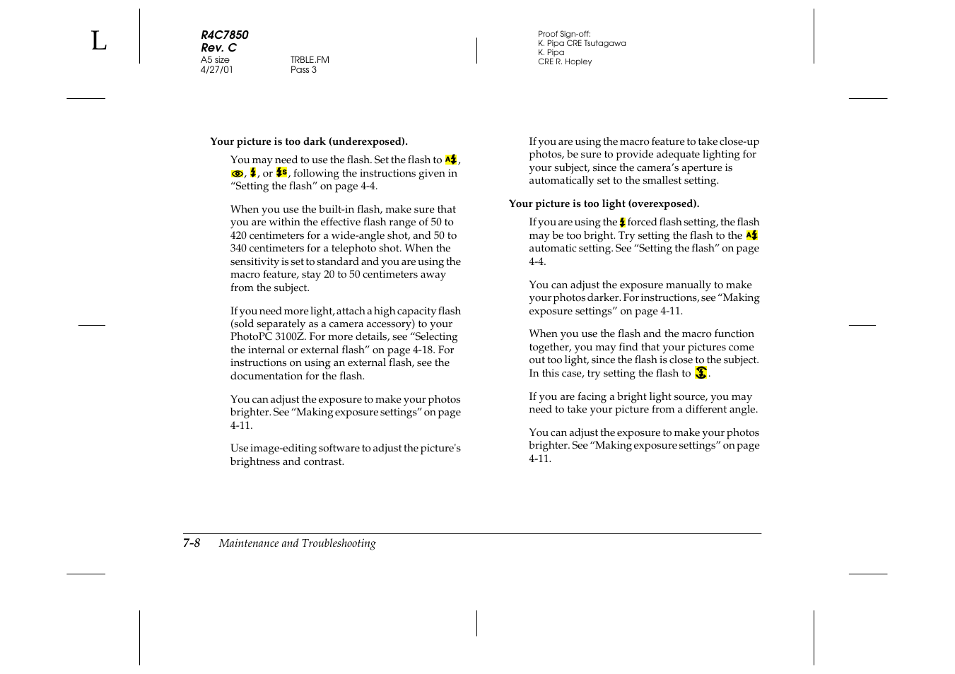 Epson 3100Z User Manual | Page 116 / 143