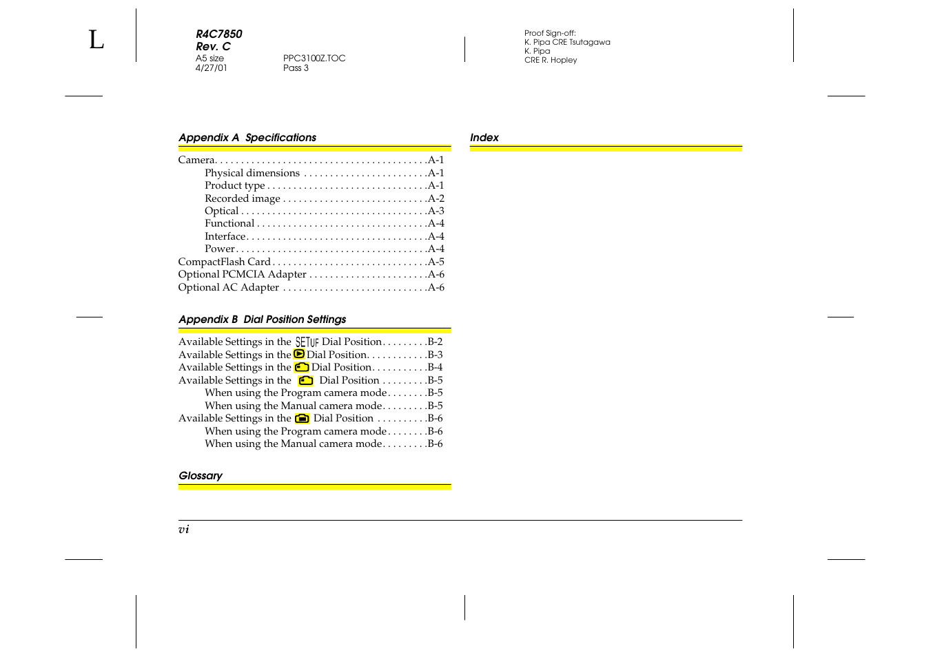 Epson 3100Z User Manual | Page 8 / 143