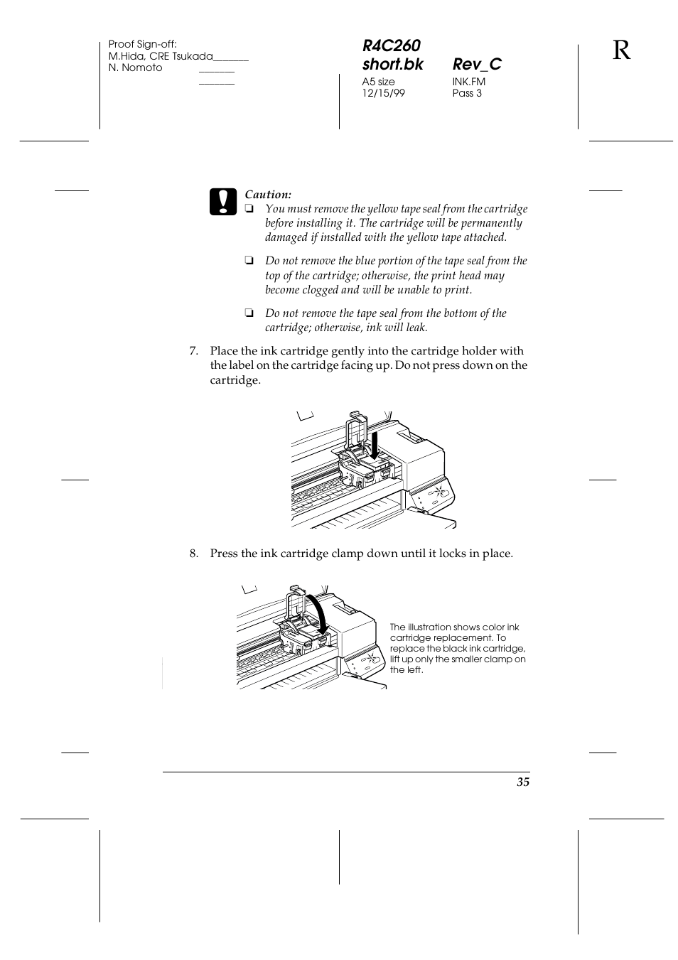 Epson 460 User Manual | Page 41 / 64