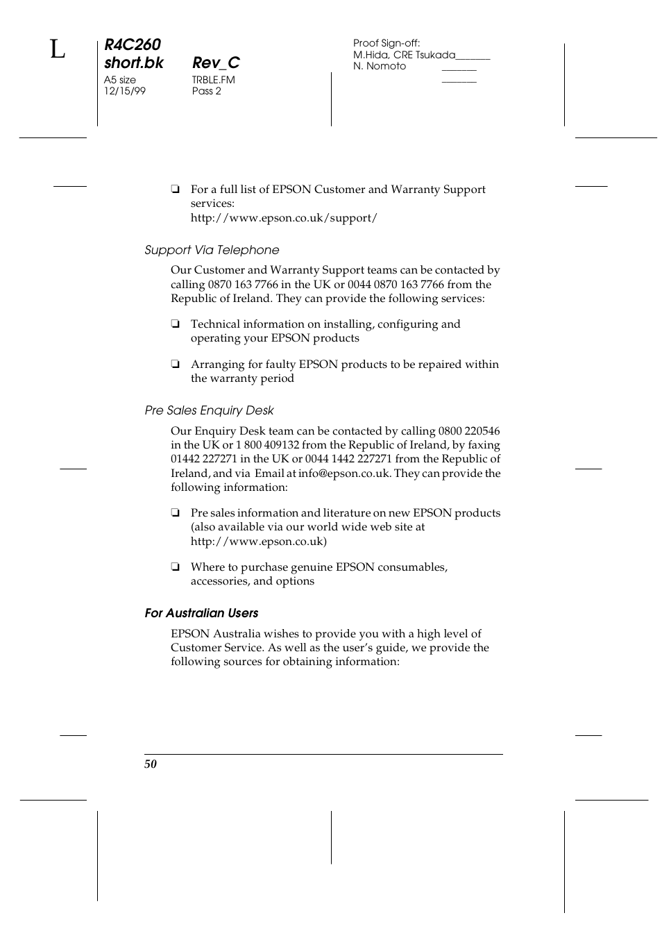 R4c260 short.bk rev_c | Epson 460 User Manual | Page 56 / 64