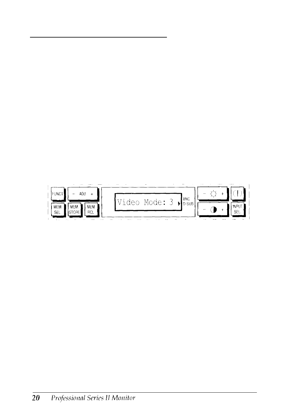 Setting the type of video input, Setting the type of video lnput | Epson Professional Series II User Manual | Page 28 / 63