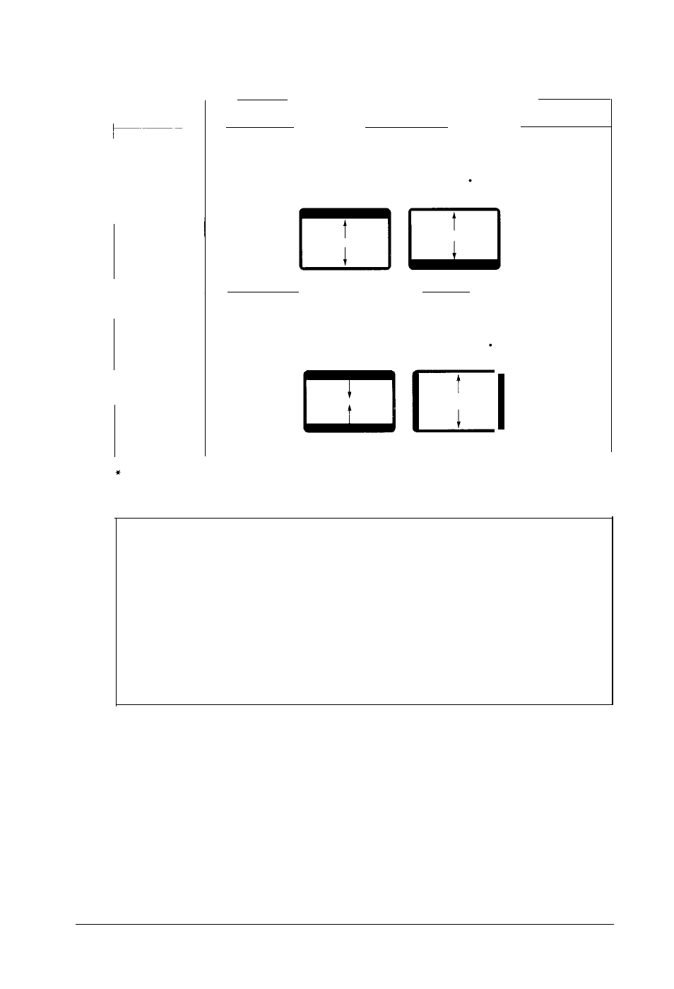 Display parameters (continued) | Epson Professional Series II User Manual | Page 32 / 63