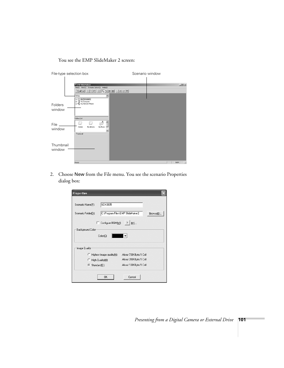 Epson PowerLite 1715c User Manual | Page 101 / 202