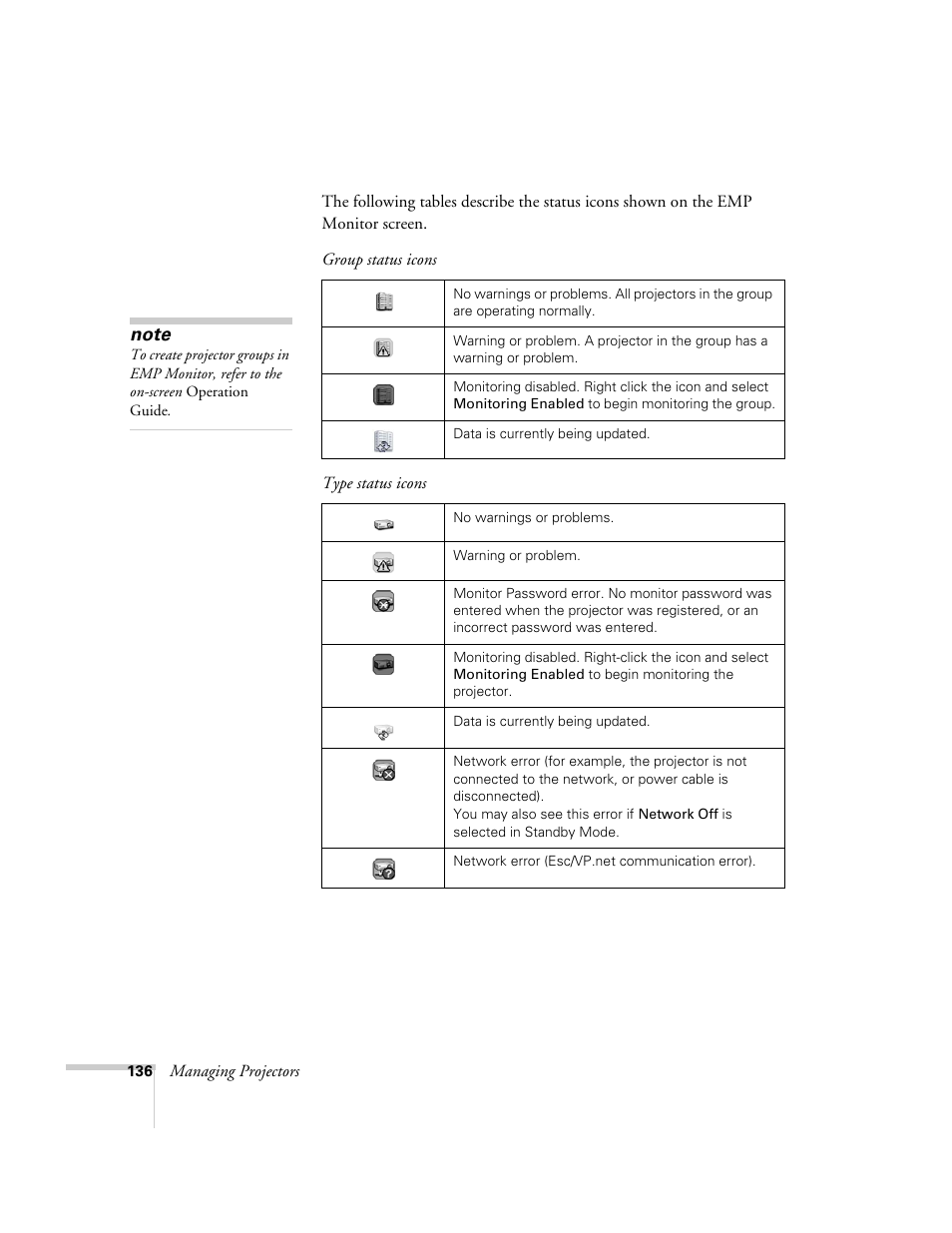 Epson PowerLite 1715c User Manual | Page 136 / 202
