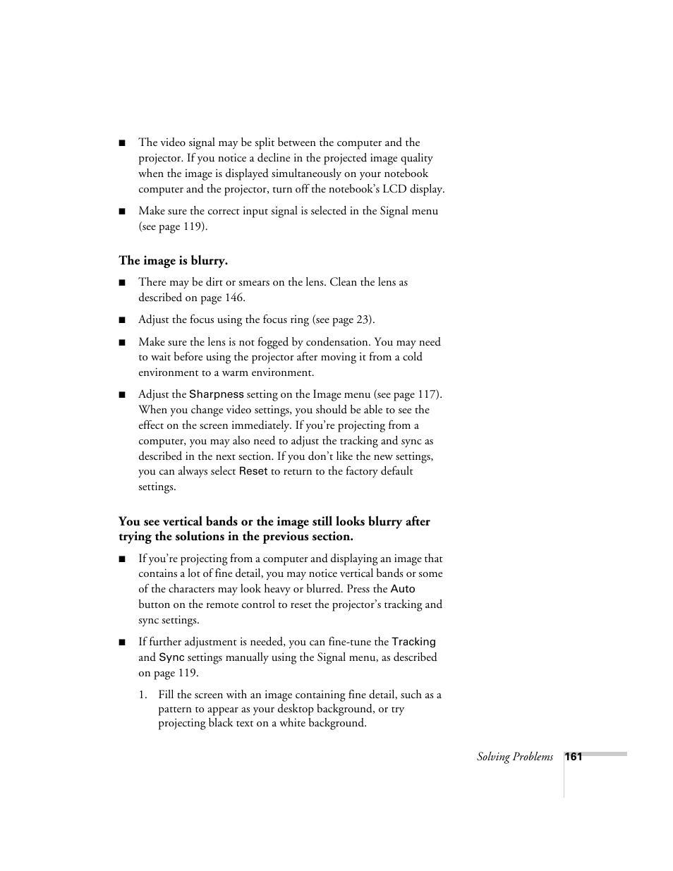 Epson PowerLite 1715c User Manual | Page 161 / 202