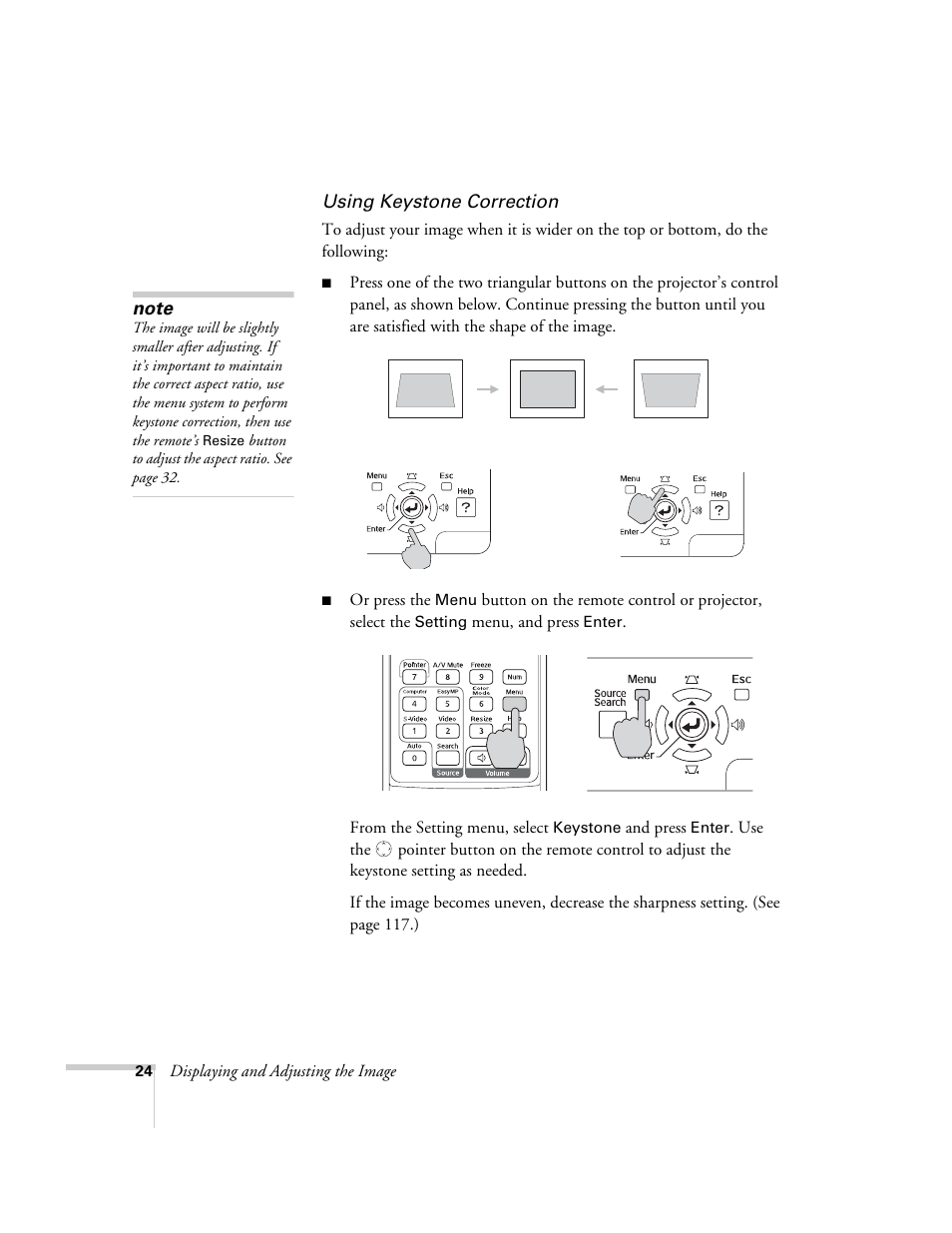 Epson PowerLite 1715c User Manual | Page 24 / 202