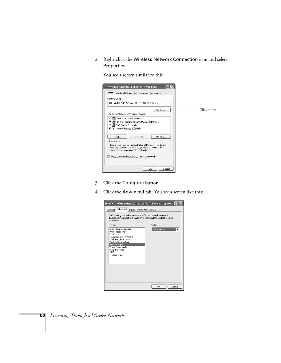 Epson PowerLite 1715c User Manual | Page 60 / 202