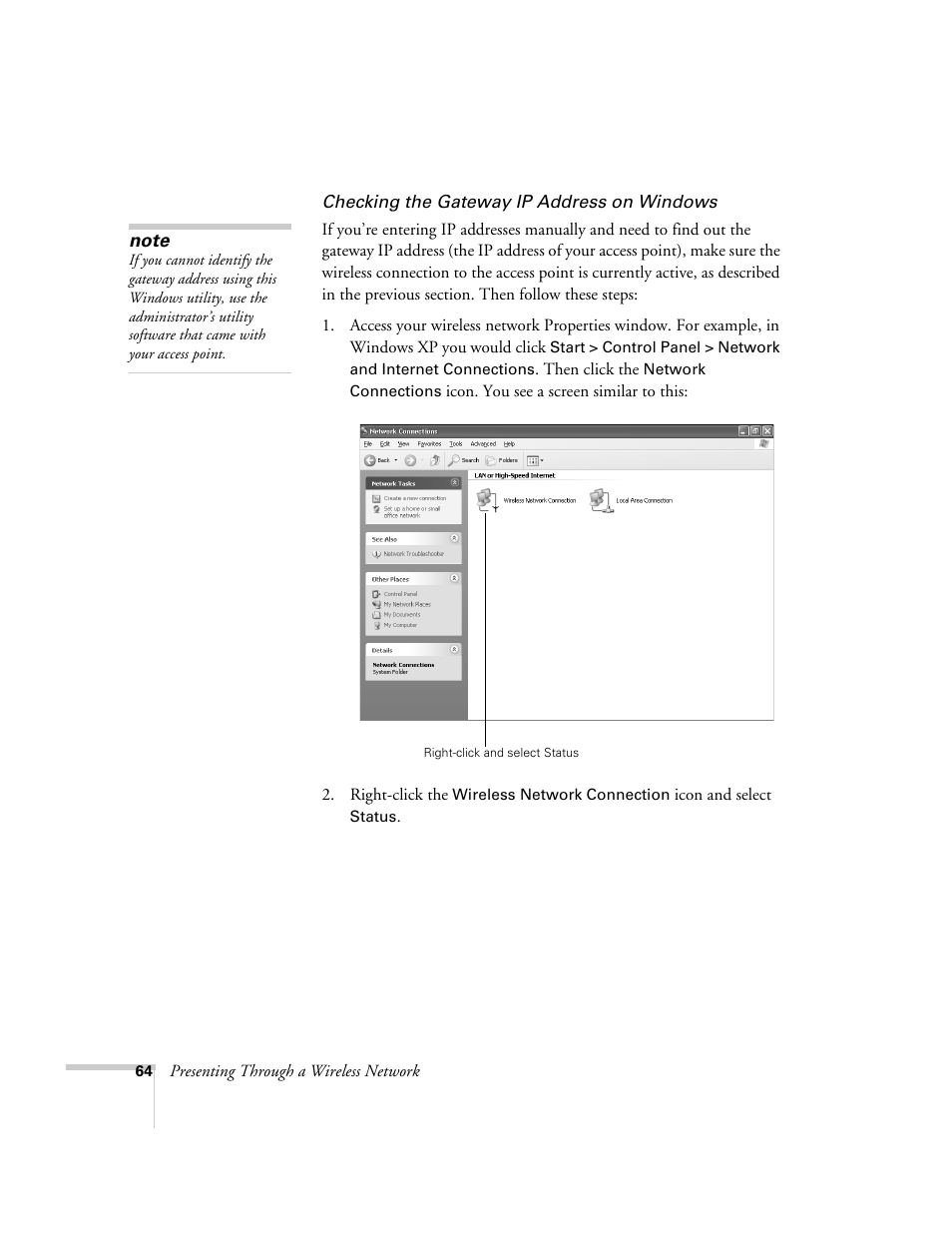Epson PowerLite 1715c User Manual | Page 64 / 202