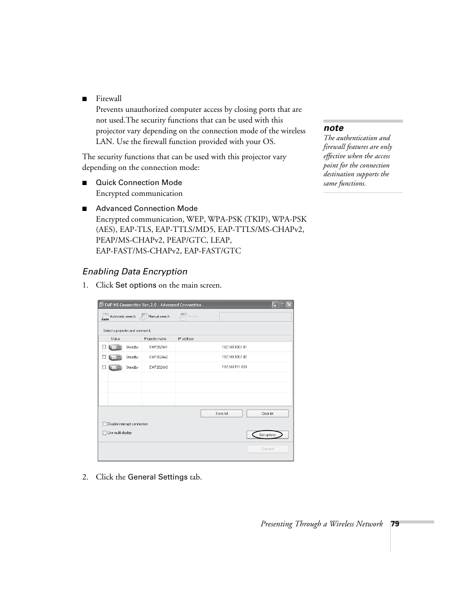Epson PowerLite 1715c User Manual | Page 79 / 202